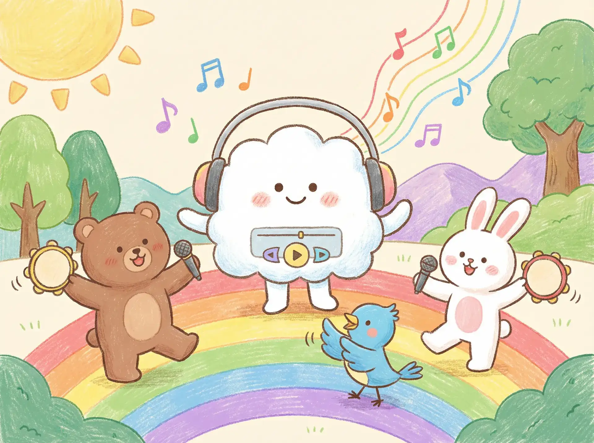 小朋友的音乐绘画 - 李信兔年限定皮肤 艺术启蒙